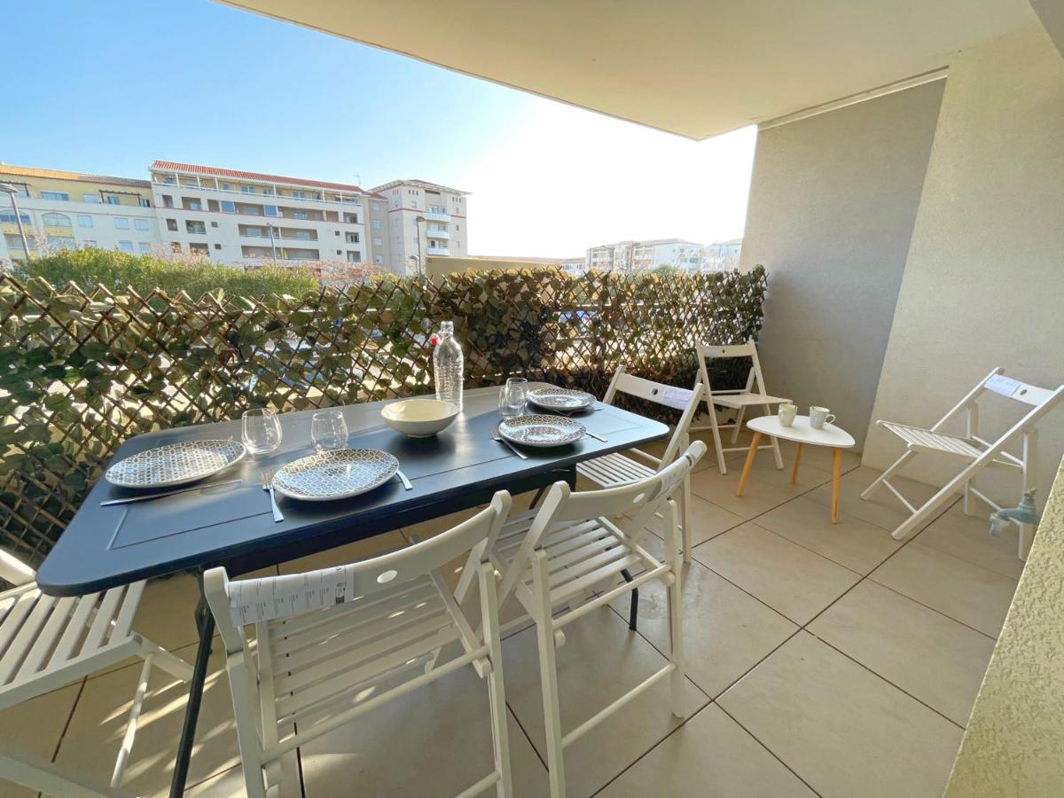 3P Climatise Avec Parking, Piscine, Proche Plage Et Commerces A Sete - Fr-1-338-497 المظهر الخارجي الصورة